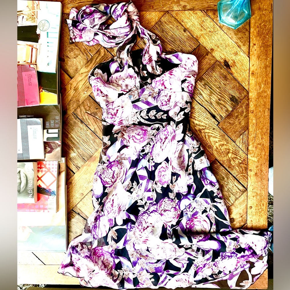 Diane Von Furstenberg Floral, Mermaid Dress